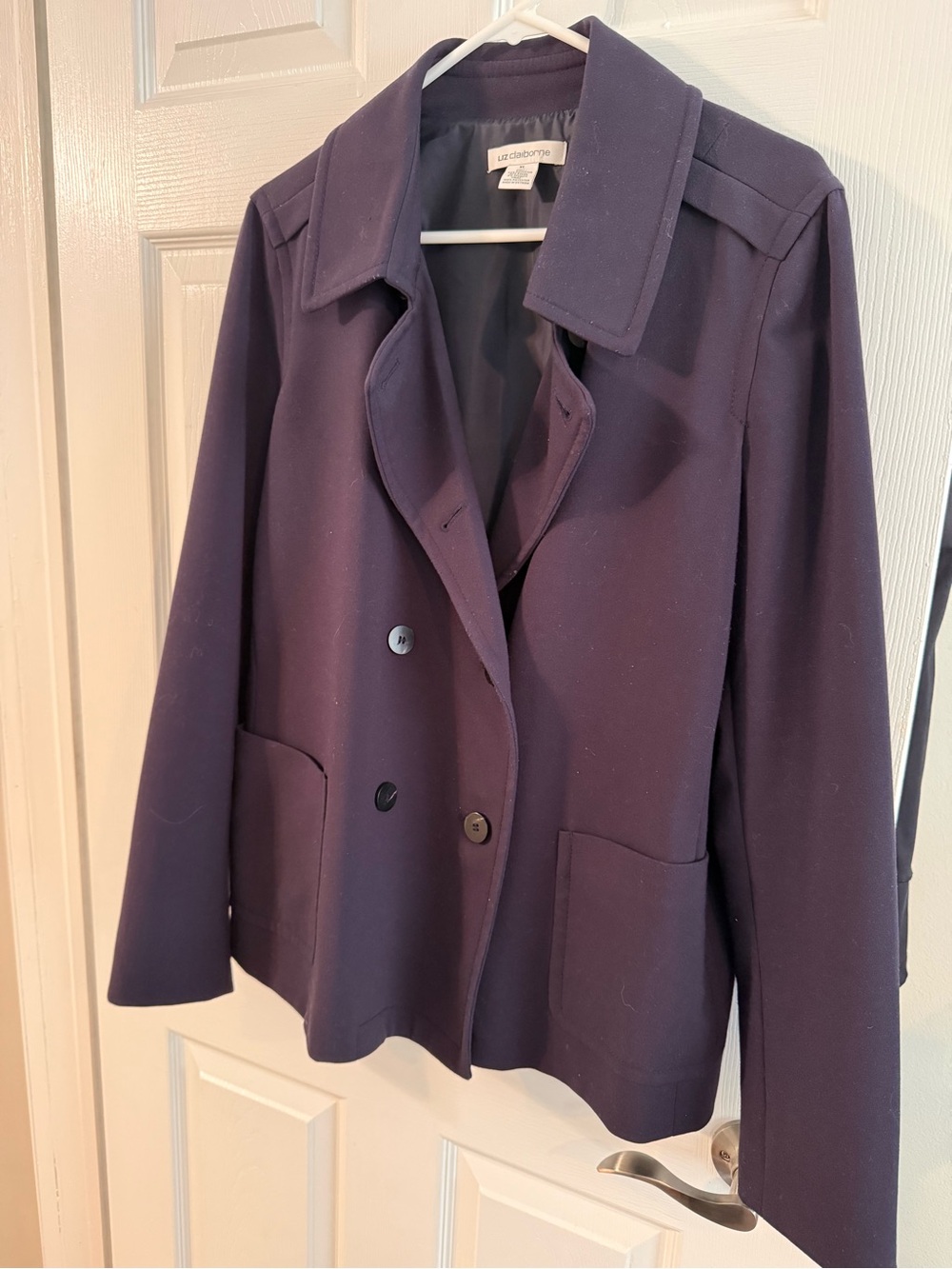 Liz Claiborne Women's Deep Purple Blazer Jacket